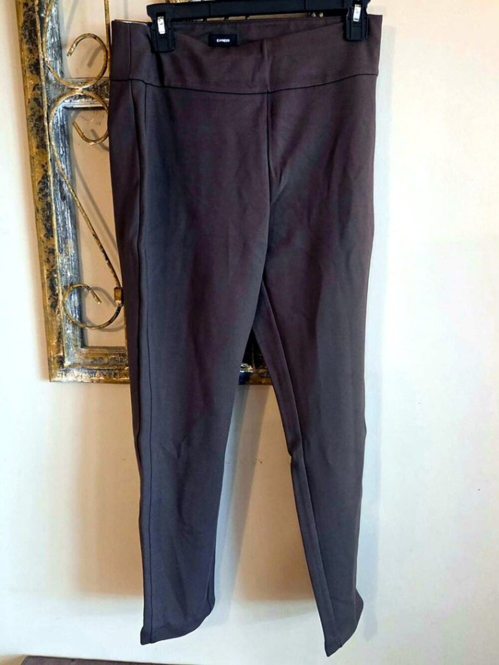 Express Ankle Pants Taupe Brown Pockets Size M NWT